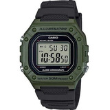 Reloj Casio Modelo W-218 Verde