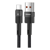 Cable Usb Tipo C Essager 6a 66w Carga Rápida 50cm