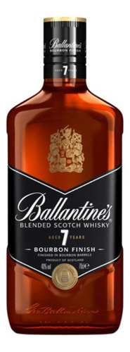 Whisky Ballantines 7 Años Negro 700 Ml