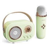Kids Karaoke Machine,portable Bluetooth Speaker With Mi...