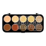 Paleta Conceal, Highlight, Contour Kleancolor