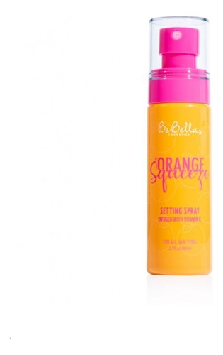 Primer Para Rostro Spray Bebella Fijadores En Spray Orange Squeeze Para Piel Normal De 80ml 27oz