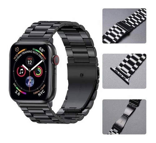 Correa Metálica Apple Smart Watch 42mm 44mm Calidad Premium