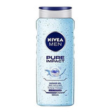 Gel Para Baño Y Ducha - Gel De Ducha Nivea Pure Impact, 500 