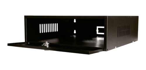 Caixa Organizadora Mini Rack Horizontal 15 Pol A125 Preto