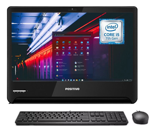 Aio All In One Positivo I5 8gb Ram Ssd 240gb Win 10 Promoção