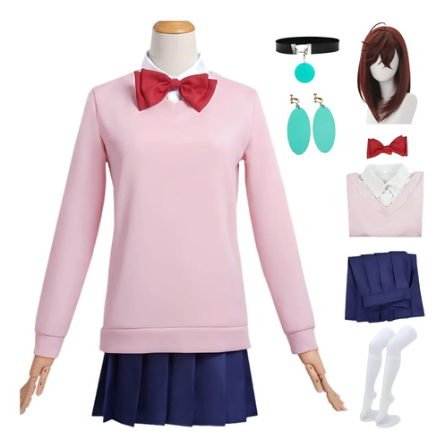 Disfraz Momo Ayase Dandadan Cosplay Anime Traje Completo | Meses sin interés