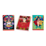 Cuaderno Carta Triple Frida Khalo Rhein 120 Hojas 7mm Unid