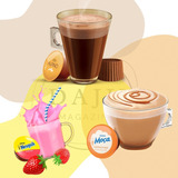 Kit Dolce Gusto Alpino + Nesquik + Moça Doce De Leite 15 Cap