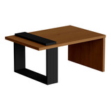 Mesa De Centro Luxo Nature/preto 8020 - Jb Bechara Cor Preto