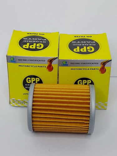 Filtro Aceite Gpp Suzuki Dr200 Yamaha Yp400 Majesty Foto 5