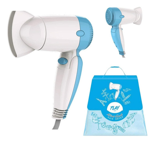 Secadora De Cabello Tuft Compacta Viaje 1000w Plegable