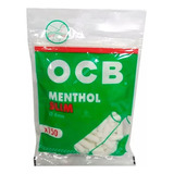 Ocb Filtro Menthol Slim Display X150ud Csc Sabor Menta
