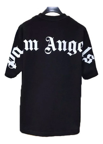 A Playera Playera Palm Angels Para Hombre Con Cuello Redondo