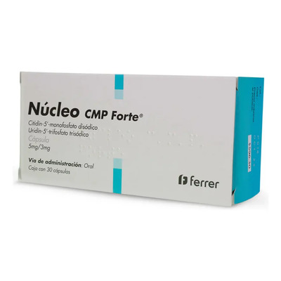 Nucleo Cmp Forte Cápsula 5 Mg\u002F3 Mg, 30 Cápsulas | Envío gratis