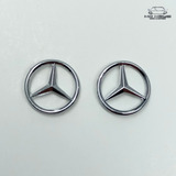 Emblema Llave Control Mercedes Benz Logo 2 Piezas
