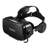 Canbor Vr Headset Lentes Realidad Virtual Con Audifonos Negr