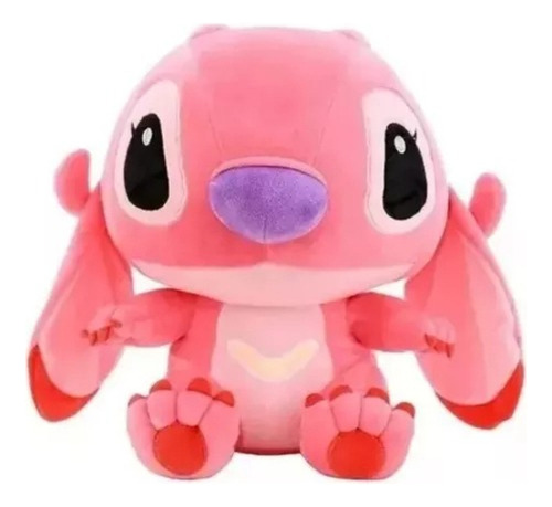 Peluche Mono De Lilo Y Stitch, Muñeco De Felpa 55 Cm Color Rosa