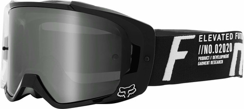 Gafas De Motocross  Vue Rigz  Lente Espejada Spark  Neg...