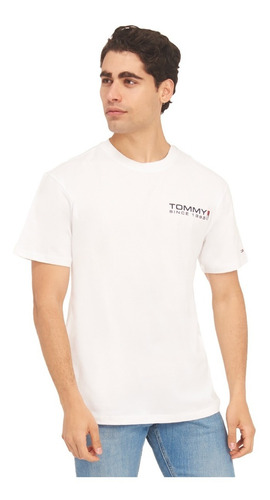 Camiseta Tommy Jeans Para Hombre Dm0dm14981