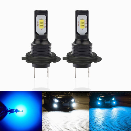 H7 H11 H16 9005 Hb4 8000k Azul Hielo Led Luz Antiniebla Kit