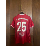 Jersey Playera Fútbol Retro Bayern Munich Muller Final 12-13