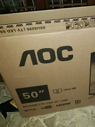 Caja Vacía  Tv Smart 50 Pulgadas Aoc. 