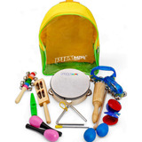 Kit Bandinha Phx Com 10 Instrumentos Musicalização Infantil