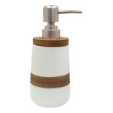 Dispenser De Jabón Crema Líquido Dosificador Ceramica Wood