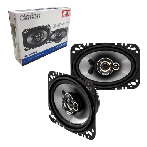 Bocinas Clarion 4x6 Srg4633c 200 Watts Beat Spark Matiz