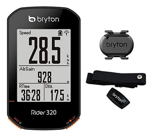 Ciclocomputadora Bryton Rider 320t + Accesorios Planet Cycle