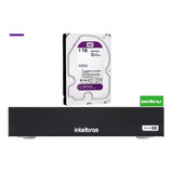 Dvr Intelbras 16ch Intelbras Mhdx 1016-c C/ Wd Purple 1t