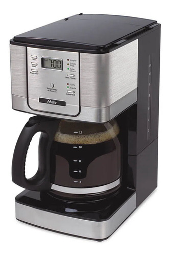 Cafetera Programable Filtro Oster Bvstdc44010 Inox 12 Tazas