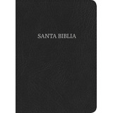 Libro: Nvi Biblia Letra Grande Tamaño Manual Negro, Piel Fab