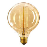 Bombilla Edison Vintage De 40 W, Globo Grande, E27, Regulabl