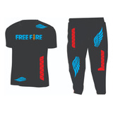 Conjuntos Camiseta Y Sudaderas Free Fire