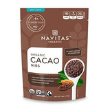 Navitas Organics Cacao Semillas, 4 Oz. Bolsa - Orgánico, No-