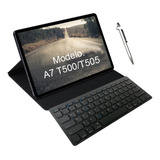 Melhor Capa Com Teclado Para Galaxy Tab A7 10.4 T500+ Caneta