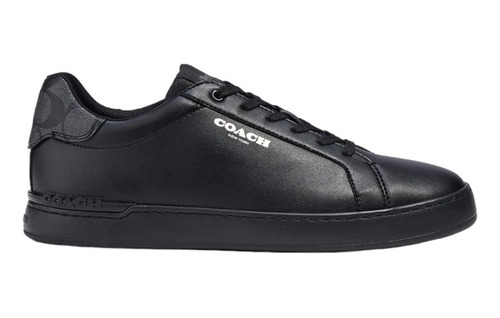 Tenis Coach Clip Low Top De Piel // Para Hombre - Originales