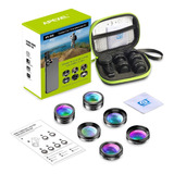 Kit Lentes Cristal Apexel Apl-dg6 Fisheye Macro Cpl Star