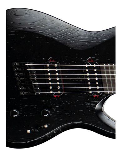 Guitarra 7 Cordas Tagima True Range 7 Black Satin