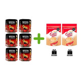 Pack 6 Cafe Nescafe Clasico Tipo Soluble Con 50 Sobres 2grs