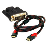 Adaptador Dvi-d Dual Link A Hdmi + Cable Hdmi 1,5 Reforzado