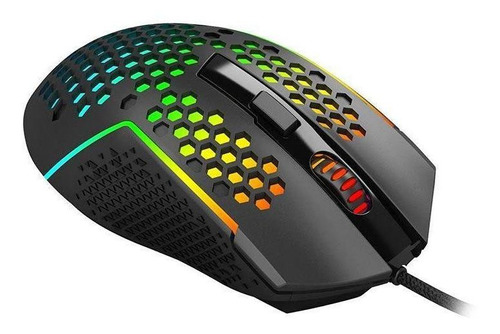 Mouse Gamer Reaping Pro 32000 Dpi Elite M987p-k Chega Hj Sp