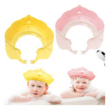 2 Gorros De Ducha Para Bebe, Protector Ajustable Para El Lav