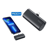 Carregador Power Bank Portátil iPhone Turbo 20w Rock 4800mah