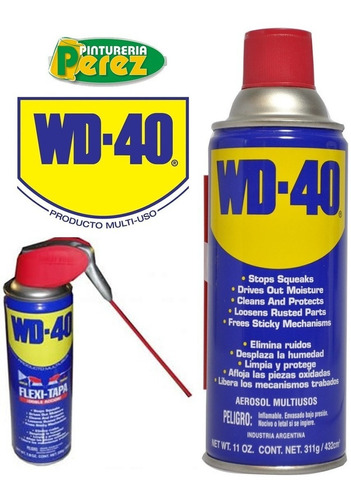 Wd-40 Lubricante Limpiante Antioxidante 432cc Flexitapa Wd40
