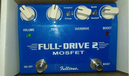 Fulltone Fulldrive 2 Mosfet Impecable - Permuto