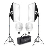 Tocoan Softbox Kit De Iluminación De Fotografía, 27 X 20 Pul