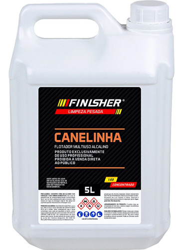 Canelinha Limpador Alcalino Multiuso Finisher 5l